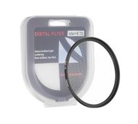 PATIKIL 72mm Star Filter, 8 Points Starburst Len Filter Variable Twinkle Effect Ultra Slim Optical Lens for Nikon and Other DSLR Cameras Holiday, Black