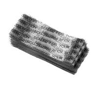 PATIKIL 73x30mm PVC Black Print Perforated Shrink Bands, 250Pcs Heat Shrink Wrap for Bottles, Jars, Cans and Tins Fit Diameter 1.69to1.81", Clear
