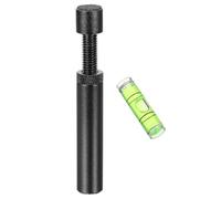 PATIKIL 74-120mm GPU Support Bracket, Graphics Card GPU Stand Brace Video Card Holder with Magnet with Bubble Spirit Level for Home Office Internet Cafes, Black