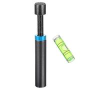 PATIKIL 74-120mm GPU Support Bracket, Graphics Card GPU Stand Brace Video Card Holder with Magnet with Bubble Spirit Level for Home Office Internet Cafes, Black Blue