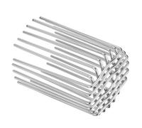 PATIKIL 75 mm (3") OD Gutter Guard Filter, 1Pcs PVC Termination Cap Mesh Screen Roof Vent Cover Stainless Steel Exhaust Pipe Cover Downspout Guard Filter Strainer