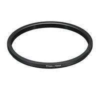 PATIKIL 77mm-72mm Metal Step Down Ring, Camera Lens Filter Adapter Ring Aluminum Filter Adapter Ring for Camera Lenses Hood, Black