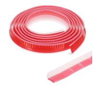 PATIKIL 79 Inch Collapsible Shower Threshold Water Dam Guard, Shower Stopper Barrier Self Adhesive Sink Splash Guard for Frameless Shower Door Bottom, Clear (0.8"Wx0.5"T)