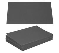 PATIKIL 7x5x0.06" Chipboard Sheets, 20Pcs 60PT Thick Book Board Binders Board Sturdy Bookbinding Supplies for Book Binding Cover, Black