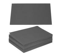 PATIKIL 7x5x0.08" Chipboard Sheets, 20Pcs 80PT Thick Book Board Binders Board Sturdy Bookbinding Supplies for Book Binding Cover, Black