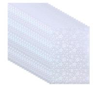 PATIKIL 8.3x5.8 Holographic Sticker Paper, 20Sheets A5 Polypropylene Self-Adhesive Transparent Waterproof Laminate Overlay Film for Photo Cards Scrapbook Decorations, Pentagram