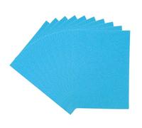 PATIKIL 8.5x11 Glitters Cardstock, 10Sheets A4 250GSM Sparkling Thick No-Shed Shimmer Glitters Paper for Scrapbook Card Making DIY Crafts Project Party Decorations, Blue
