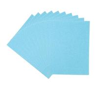 PATIKIL 8.5x11 Glitters Cardstock, 10Sheets A4 250GSM Sparkling Thick No-Shed Shimmer Glitters Paper for Scrapbook Card Making DIY Crafts Project Party Decorations, Light Blue