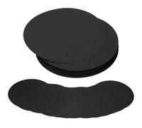 PATIKIL 8 Inch Circle Cutouts Paper, 100 Pcs Circle Card Stock 200gsm/75lb Round Cutouts for DIY Craft Projects Classroom Bulletin Board Decoration, Black