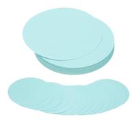 PATIKIL 8 Inch Circle Cutouts Paper, 80 Pcs Circle Card Stock 200gsm/75lb Round Cutouts for DIY Craft Projects Classroom Bulletin Board Decoration, Light Blue