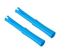 PATIKIL 8 Inch Shrink Wrap Handle, 2Pcs Stretch Wrap Dispenser Stretch Film Dispenser Plastic Hand for 22-25mm Core Furniture Wrapping Moving Packing, Blue