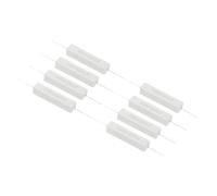 PATIKIL 8 Pcs 2 Ohm Resistors, 10W Ceramic Cement Resistor Power Cement Resistor Kit Tolerance 5% for Power Adapters Audio Computer TV Circuit Board
