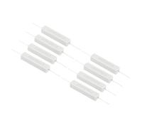 PATIKIL 8 Pcs 20 Ohm Resistors, 10W Ceramic Cement Resistor Power Cement Resistor Kit Tolerance 5% for Power Adapters Audio Computer TV Circuit Board