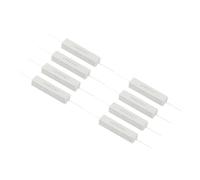 PATIKIL 8 Pcs 22 Ohm Resistors, 10W Ceramic Cement Resistor Power Cement Resistor Kit Tolerance 5% for Power Adapters Audio Computer TV Circuit Board