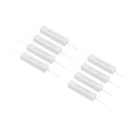 PATIKIL 8 Pcs 47 Ohm Resistors, 10W Ceramic Cement Resistor Power Cement Resistor Kit Tolerance 5% for Power Adapters Audio Computer TV Circuit Board