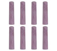 PATIKIL 8 PCS Dustless Chalk, Dark Purple Sidewalk Chalk Large Solid Huge Washable Street Chalks Easy to Clean for Outdoor Adults Painting Graffiti Art Wall Ground Playground Floor