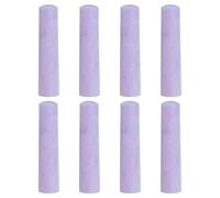 PATIKIL 8 PCS Dustless Chalk, Purple Sidewalk Chalk Large Solid Huge Washable Street Chalks Easy to Clean for Outdoor Adults Painting Graffiti Art Wall Ground Playground Floor