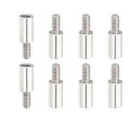 PATIKIL 8 Pcs M3x10+6mm Stainless Steel Standoff Extension Posts Screws,Metric Male Female Thread Adapters Spacer for PCB,Quadcopter Drone,Computer & Circuit Board Assortment Kit