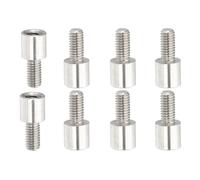 PATIKIL 8 Pcs M3x5+6mm Stainless Steel Standoff Extension Posts Screws,Metric Male Female Thread Adapters Spacer for PCB,Quadcopter Drone,Computer & Circuit Board Assortment Kit