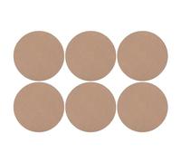 PATIKIL 8" Round Pottery Wheel Bat, 6 Pcs Bats for Pottery Wheel 1/3 Thick Clay Throwing