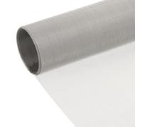 PATIKIL 80 Mesh Woven Wire Mesh 15.7" x 47.2" (120 x 40cm) 304 Stainless Steel Filter Screen Sheet for Industrial Machinery Filtering Powder Fine Particles, 0.2mm Hole