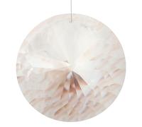 PATIKIL 80mm Suncatcher Ornament, Round Bauhinia Hanging Faceted Crystals Prisms Pendant Glass Sun Light Catchers Rainbow Making with Rope for Windows Chandelier Decoration, Transparent