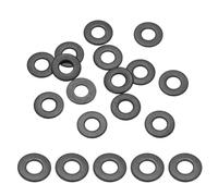 PATIKIL 80PCS M5 Stainless Steel Washers, M5x12x1mm Flat Washers Metal Metric Sealing Assortment Kit 304 Stainless Steel Gasket Ring for Screws Bolts Automotive