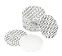 PATIKIL 81.5mm/3.21" Foam Lid Liner, 100 Pack PS Foam Resistant Tamper Pressure Sensitive Seal for Bottle Cap Liners Seals