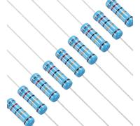 PATIKIL 82 Ohm Resistor, 50Pcs 2W Metal Film Fixed Resistor Kit 1% Tolerance Multiple Values of Resistance Optional for DIY Electronics Projects Computer TV Circuit Board