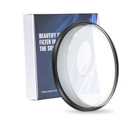 PATIKIL 82mm Camera Blur Filter, Ghost Center Field Motion Super Speed Blur Filter Ghost Cinematic Effect Double Sided Effect Photography Prism for Photo Video Camera DSLR, Black