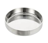 PATIKIL 89mm OD Pipe End Cap,1Pcs 304 Stainless Steel End Cap Flat Tube Cap Polished Pipe Cover Round for Plumbing HVAC Industries Metal Tubing Water Gas Welding