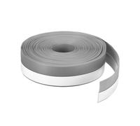 PATIKIL 8M/26ft Silicone Seal Strip, Door Window Bottom Seal Strip Adhesive Tape Weather Stripping for House Shower Window and Door Gap, Grey (Wide 25mm)