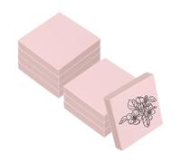 PATIKIL 8Pcs 2X2" Rubber Carving Blocks, Soft Linoleum Art Carving Block Square Crafts Stamp Making for Printmaking Stamps Carving Supplies, Pink