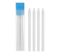 PATIKIL 8Pcs 5.6mm 2B Carpenter Pencil Lead Refills, Solid Dry Pencil Refills Break Resistant Lead Refill for Mechanical Carpenter Construction Pencils Art Drafting, White