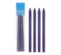 PATIKIL 8Pcs 5.6mm 2B Carpenter Pencil Lead Refills, Solid Dry Pencil Refills Break Resistant Lead Refill for Mechanical Carpenter Construction Pencils Art Drafting, Purple