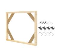 PATIKIL 8x10 inch Canvas Stretcher Bars, DIY Removable Wooden Splicing Canvas Frames Kit for Oil Paintings Poster Picture Photo, Arts Accessory, Paint by Numbers