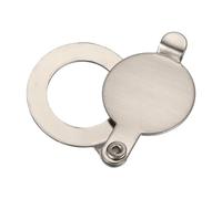 PATIKIL 9/16" Peephole Cover,Privacy Door Viewer Peephole Protector for Home Security Apartment Hotel,Brushed Nickel