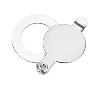 PATIKIL 9/16" Peephole Cover,Privacy Door Viewer Peephole Protector for Home Security Apartment Hotel,Bright Chrome