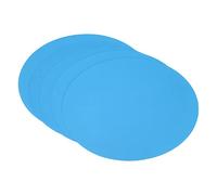 PATIKIL 9.8-inch Round Cardboard Paper, 25 Pcs Blank Disc Circles Slices for Party Decorations DIY Craft Arts Drawing Painting Writing, Blue