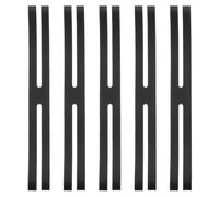 PATIKIL 9 Inch H Band Silicone Rubber Bands, 5 Pcs Strong Elastic Silicone Bands Rubber Wrapping Bands for Books Cameras Art Cooking Wrapping Exercise Bag Wraps, Black