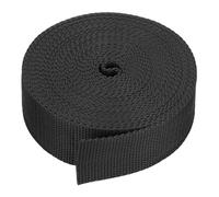 PATIKIL 9 Meters Webbing, 38mm Polypropylene Webbing Strap Heavy Webbing Roll Chair Straps for Indoor Outdoor Climbing DIY Crafting, Black
