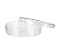 PATIKIL 90mm/3.5 Inch Plastic Petri Dishes with Lids, 1 Pack Petri Plates Tissue Culture Plate for Lab Science Experiment, Clear