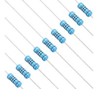 PATIKIL 910 Ohm Resistor, 50Pcs 1W Metal Film Fixed Resistor Kit 1% Tolerance Multiple Values of Resistance Optional for DIY Electronics Projects Computer TV Circuit Board