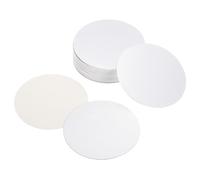 PATIKIL 95mm/3.74" Aluminum Foil Cap Liner, 150 Pack Resistant Tamper Induction Heat Sealer Sealing Liners for PET Plastic Bottle Jar Lid
