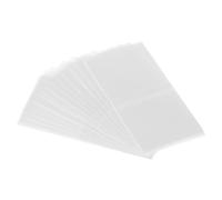 PATIKIL 98x50mm PVC Perforated Shrink Bands, 500Pcs Heat Shrink Wrap for Bottles, Jars, Cans and Tins Fits Cap Diameter 2.28 to 2.4", Clear