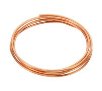 PATIKIL 99.9% Soft Copper Wire, 1Pcs 12Gauge/2.0mm Diameter 1.2m/3.9ft Spool Pure Copper Craft Wire for Jewelry Making Beading Garden Plants