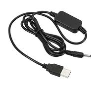 PATIKIL 9W 1A USB Step Up Voltage Converter, DC 5V to DC 9V Power Supply Adapter Jack 3.5x1.35mm Cable for Router LED Lamp Speakers