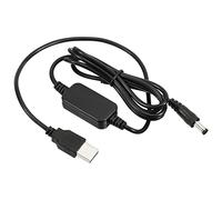 PATIKIL 9W 1A USB Step Up Voltage Converter, DC 5V to DC 9V Power Supply Adapter Jack 5.5x2.5mm Cable for Router LED Lamp Speakers