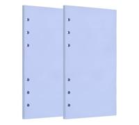 PATIKIL A6 Blank Refill Paper, 120 Sheets/240 Pages Loose Leaf Papers 6 Hole Planner Refills Inserts for 6 Ring Refillable Binders Notebook Filler Insert Diary Journals, Purple