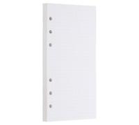 PATIKIL A6 Dot Grid Paper 6-Ring Binder Loose Leaf Planner Filler Paper Planner Inserts, 80 Sheets/160 Pages, Lined